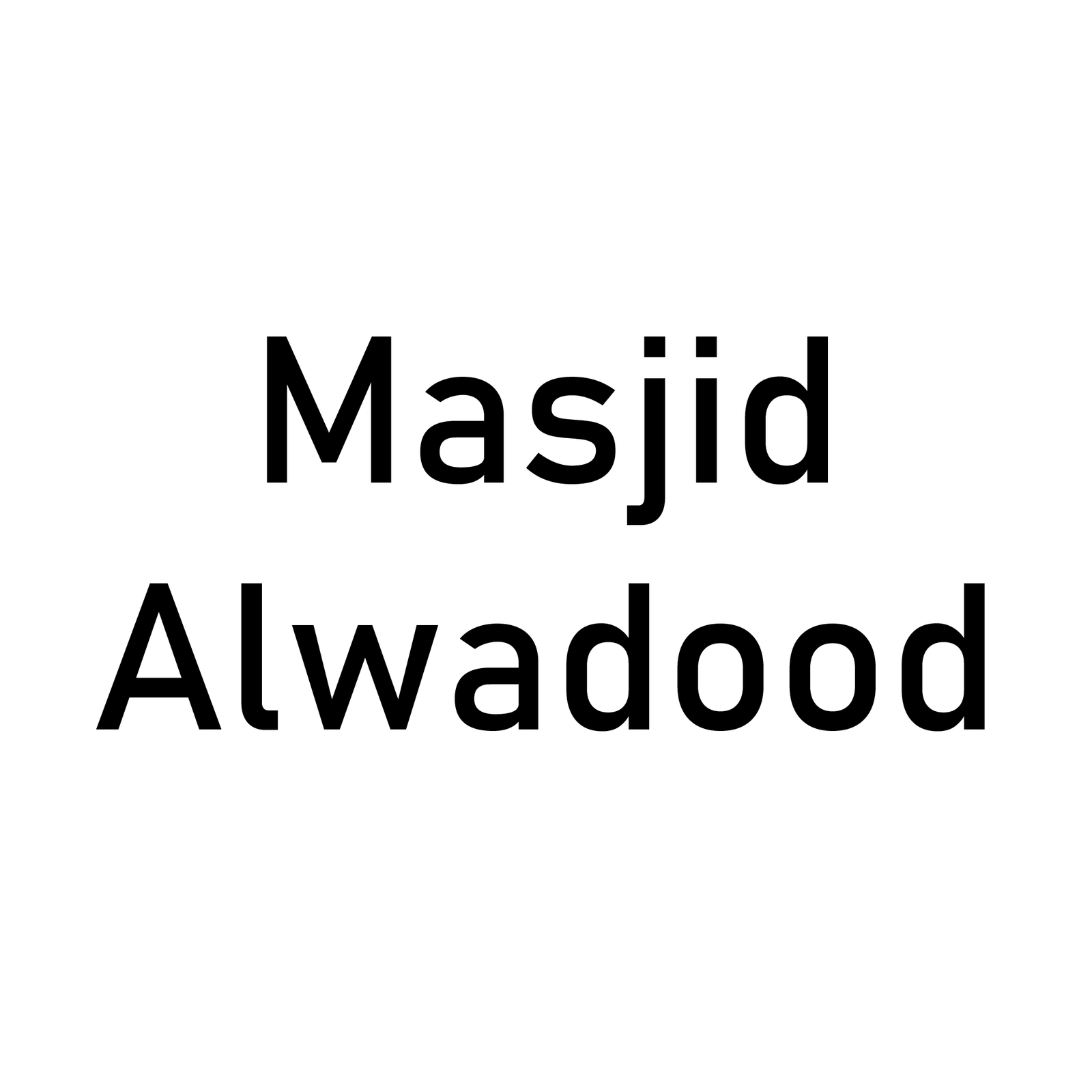 Masjid Alwadood Logo